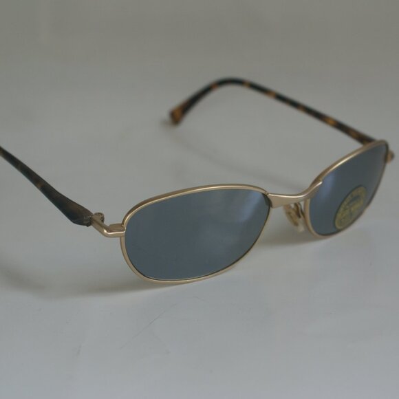 NWT True Vintage Small Oblong Combo frame w/Smoke Mirrored lens Sunglasses - Picture 6 of 13